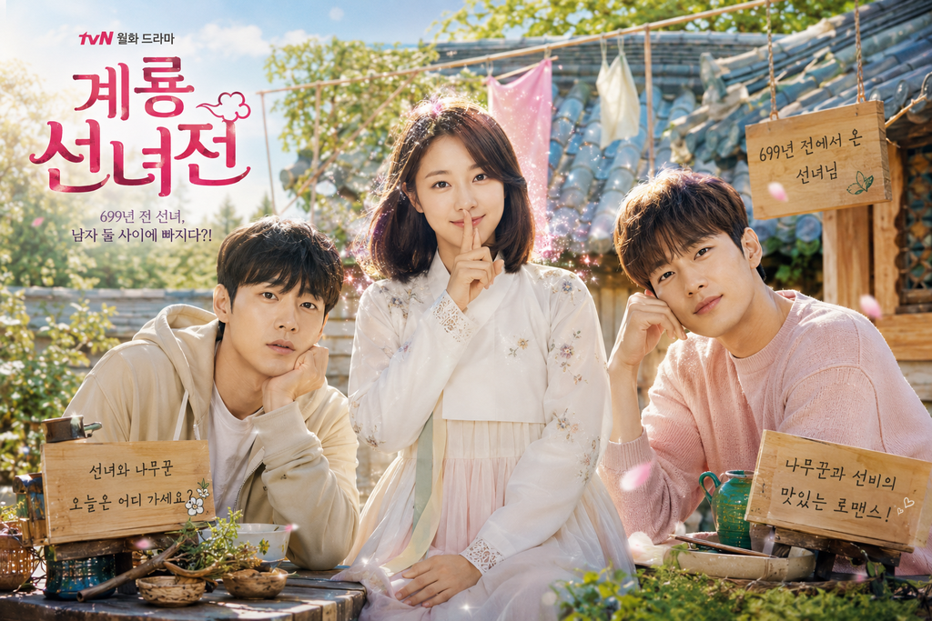 계룡선녀전 — 계룡선녀전은 선녀와 나무꾼 설화를 현대사회로 옮기면서 무엇을 바꾸었나 ― 전생과 환생으로 재해석한 전통 설화 1 image 102