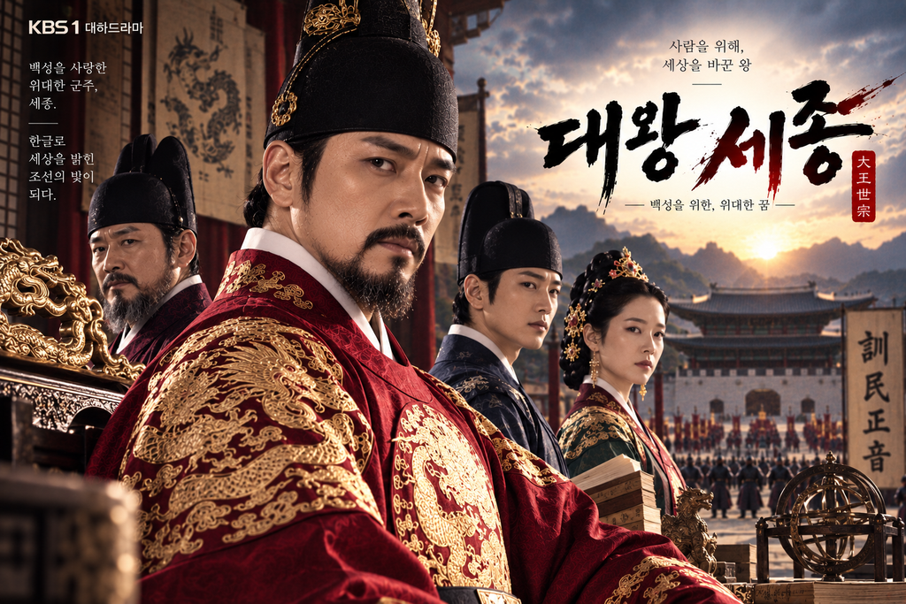 대왕 세종 — 세종은 강한 왕권보다 왜 백성을 위한 제도를 만들려고 했나 ― 한글·과학·정치를 통해 바라본 조선의 변화 1 image 100