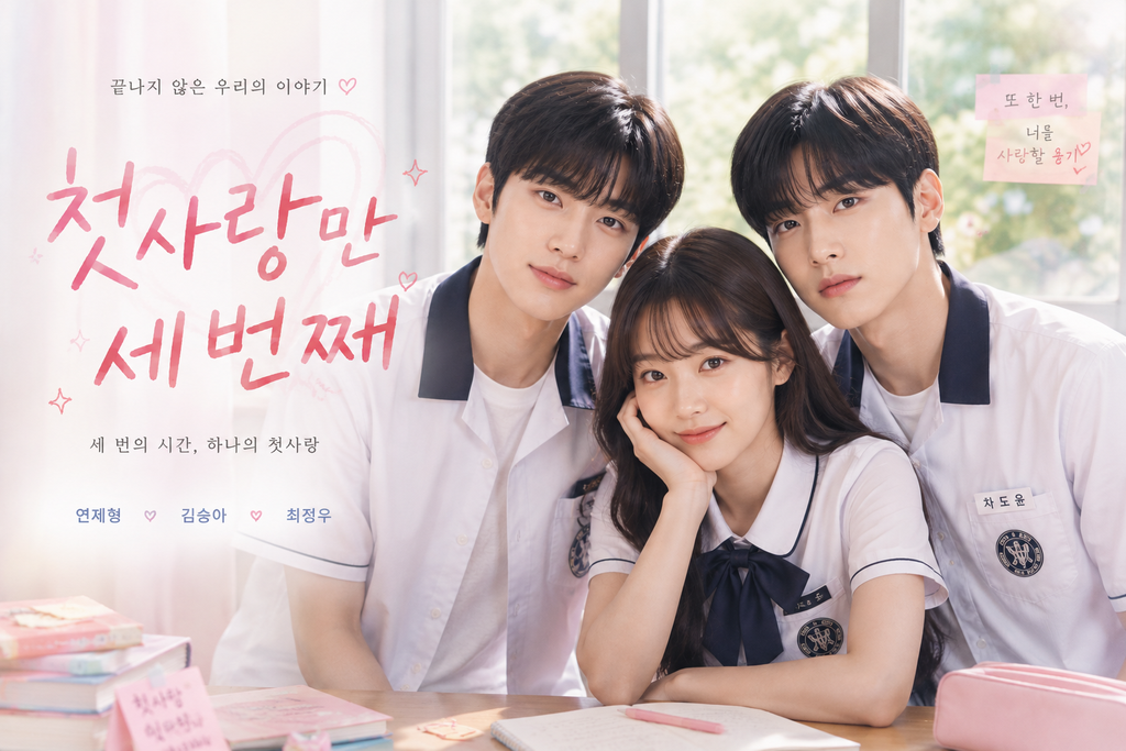 첫사랑만 세번째→ 첫사랑만 세번째는 같은 사람을 세 번 사랑하게 만들면서 무엇을 보여주었나 ― 환생해도 반복되는 사랑과 기억의 의미 1 image 14
