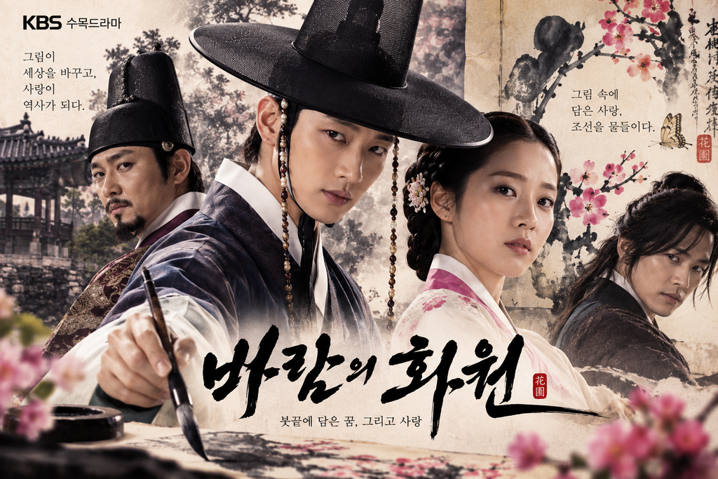 바람의 화원 — 조선의 화원들은 왜 그림을 통해 권력의 비밀을 추적했나 ― 예술·미스터리·신분을 결합한 사극 1 image 151