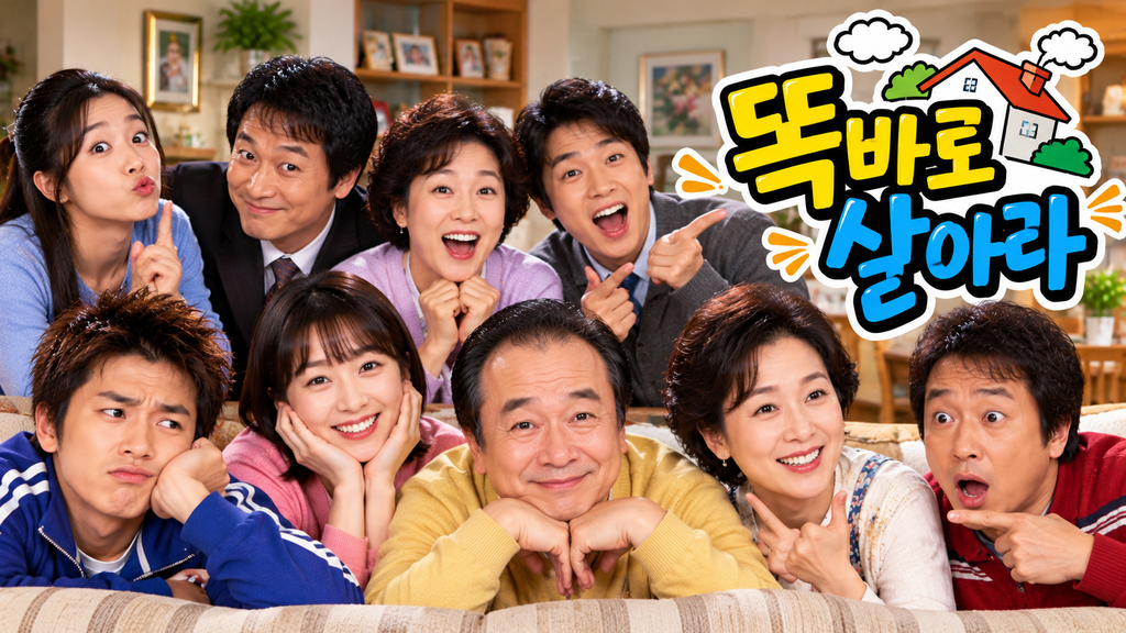 똑바로 살아라 — 서로 다른 성격의 가족과 이웃은 왜 매번 황당한 상황에 빠지는가 ― 평범한 일상을 비트는 시트콤 1 image 148