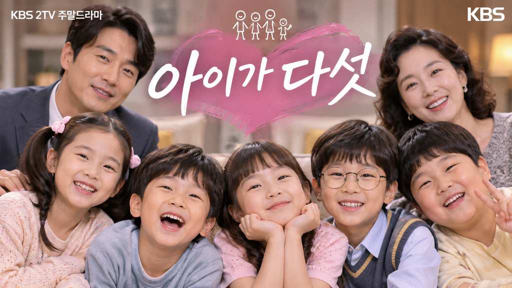 아이가 다섯 — 재혼을 앞둔 두 사람은 어떻게 다섯 아이와 새로운 가족을 만들었나 ― 재혼가족의 현실과 사랑을 그린 가족 코미디 1 image 211