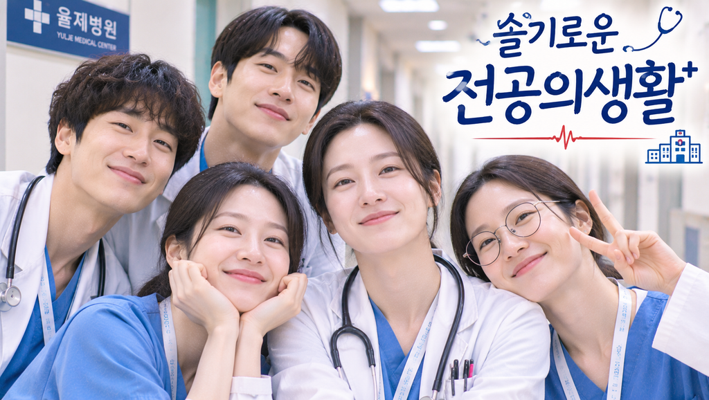 슬기로운 전공의생활 — 산부인과 전공의들은 왜 매일 실수하면서도 의사로 성장하는가 ― 초보 의사들의 직장생활과 우정 1 슬기로운 전공의생활 썸네일1